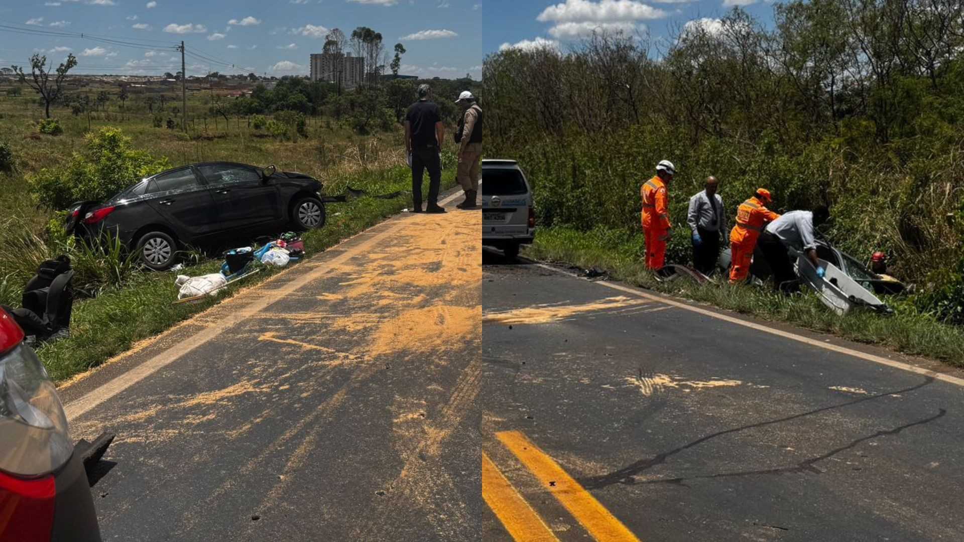 Fique por dentro das últimas notícias e acontecimentos em Motorista morre em acidente com pelo menos três veículos na MGC-497 em Uberlândia no Portal Minas